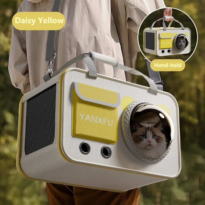 Cat Backpack Carrier with Bubble Window