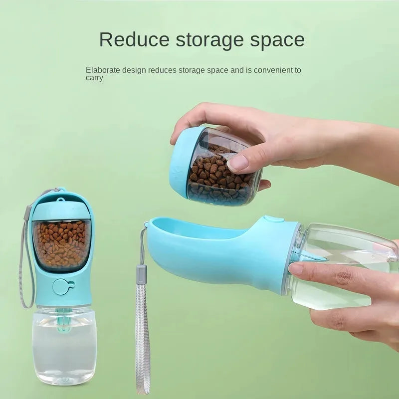 Portable Pet Food & Water Container