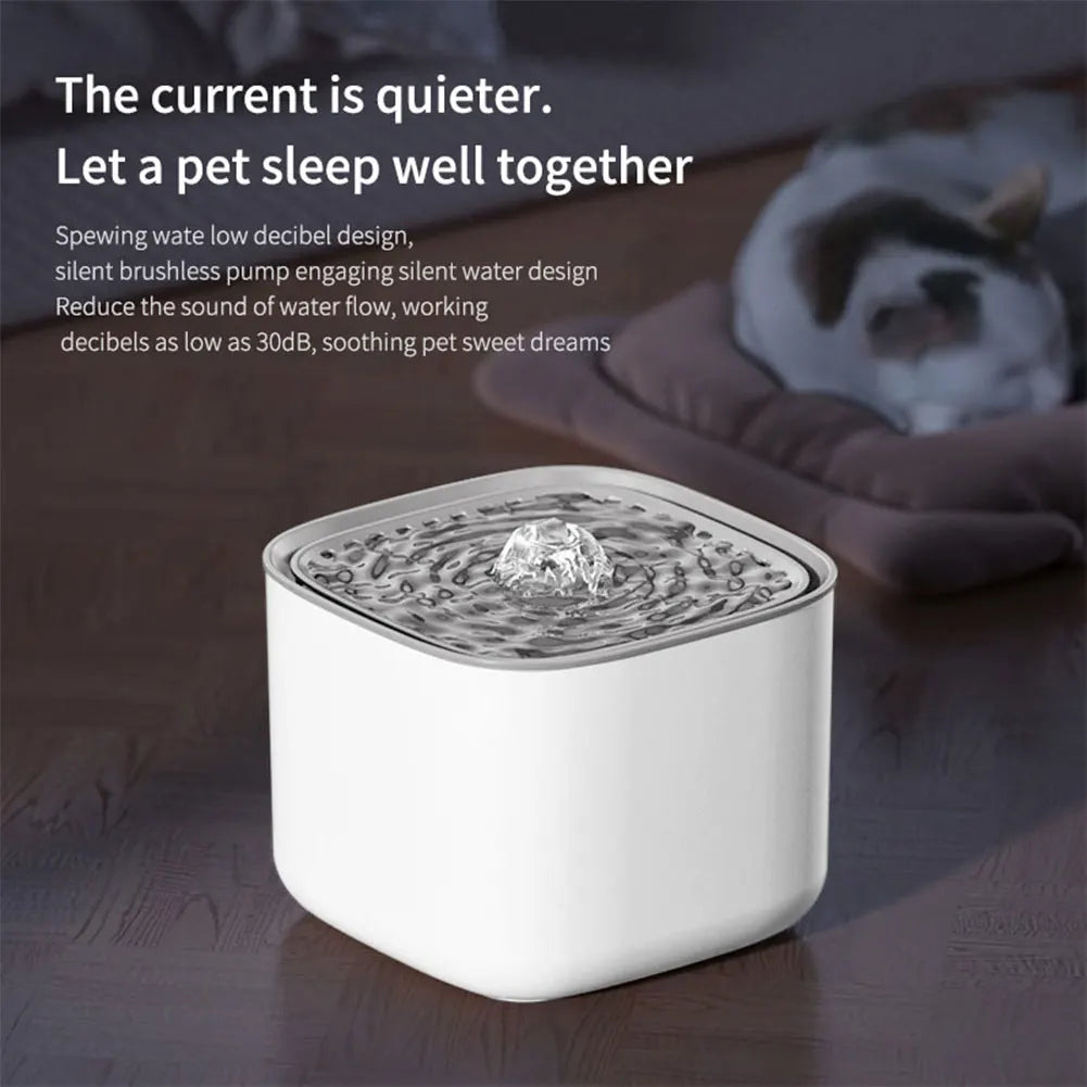 3L Auto-Circulating Cat Water Fountain