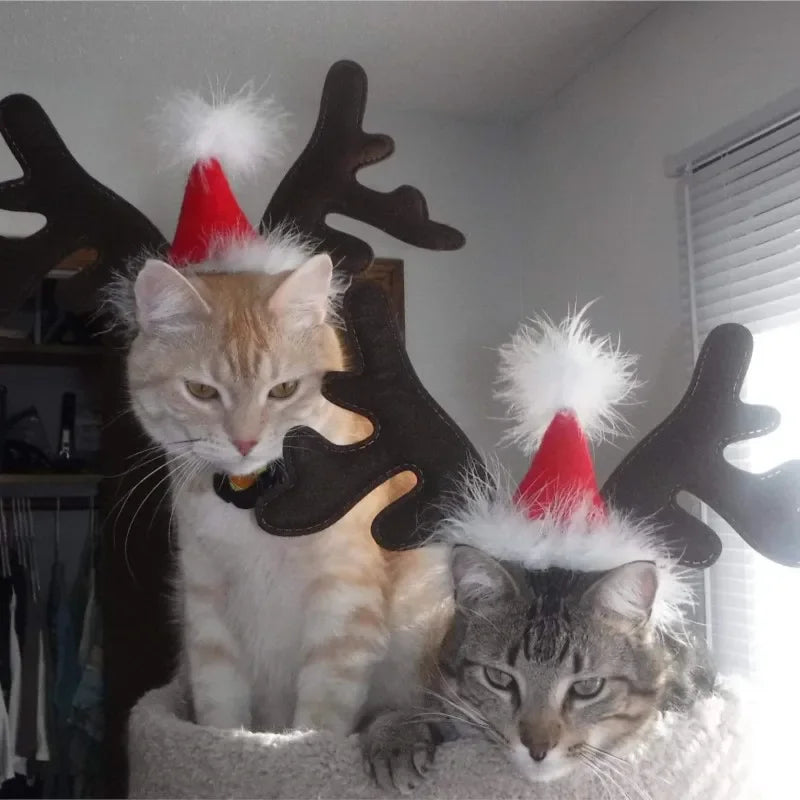 Reindeer Antlers Pet Costume