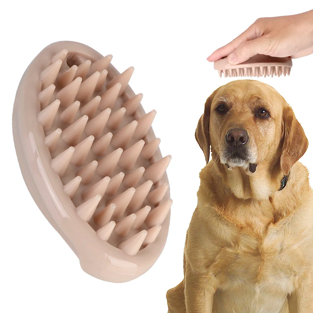 Silicone Pet Massage & Wash Brush