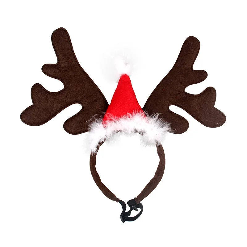 Reindeer Antlers Pet Costume