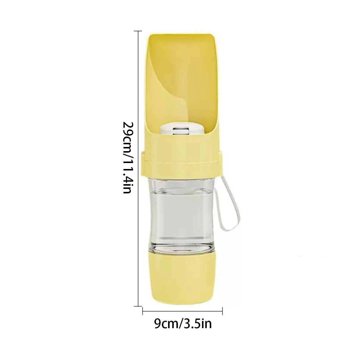 2-in-1 Dog Travel Water Bottle