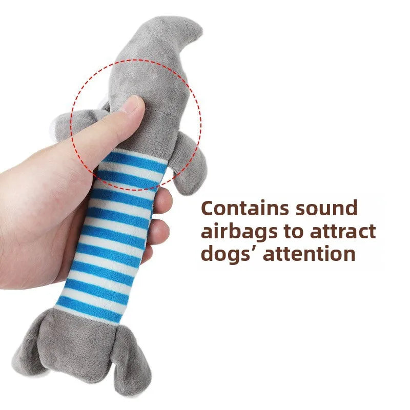 Plush Squeaky Animal Dog Toy