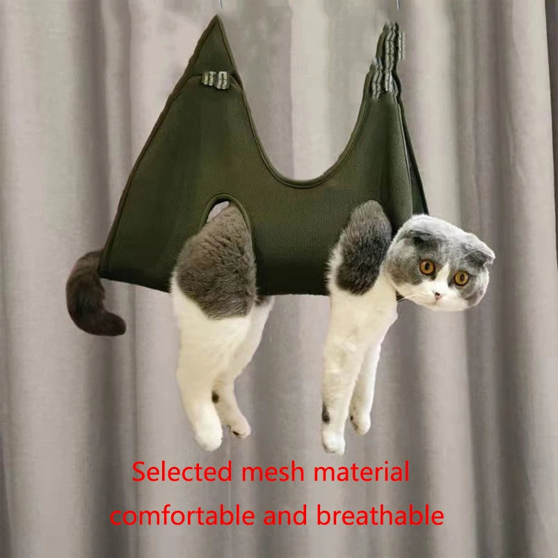 Pet Grooming Restraint Hammock