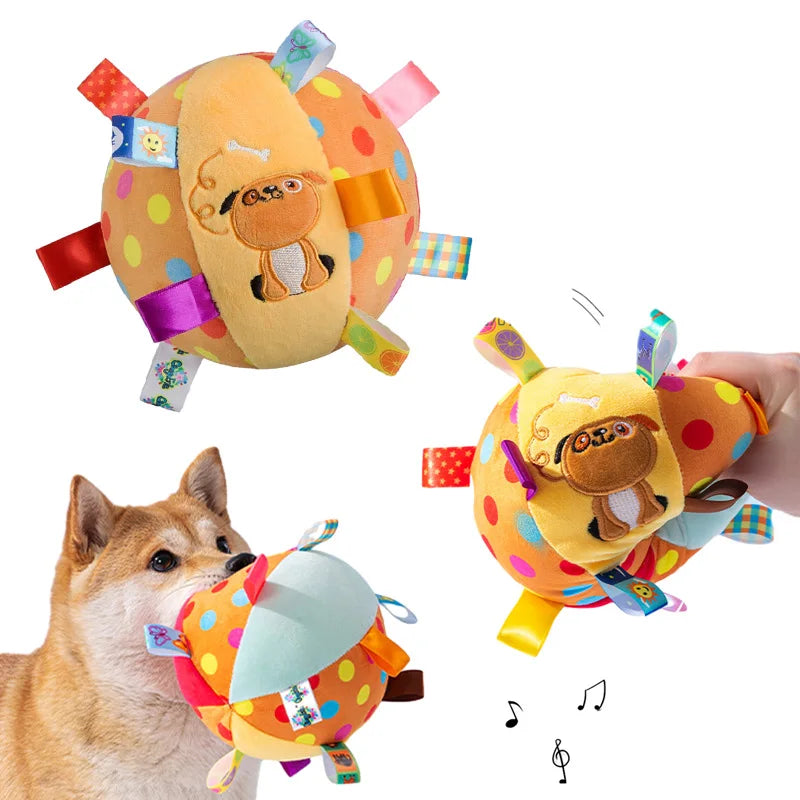 Bite-Resistant Interactive Dog Ball