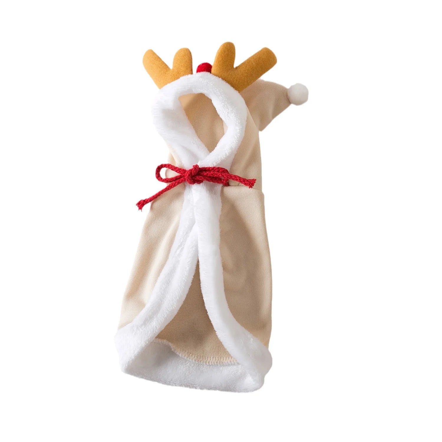 Christmas Hooded Pet Cape