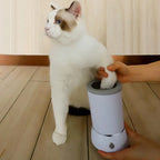 Fully Automatic Smart Pet Foot Washing Cup Low Noise Electric Paw Cleaner Quick Clean USB Powered Foot Cleaner for Pets