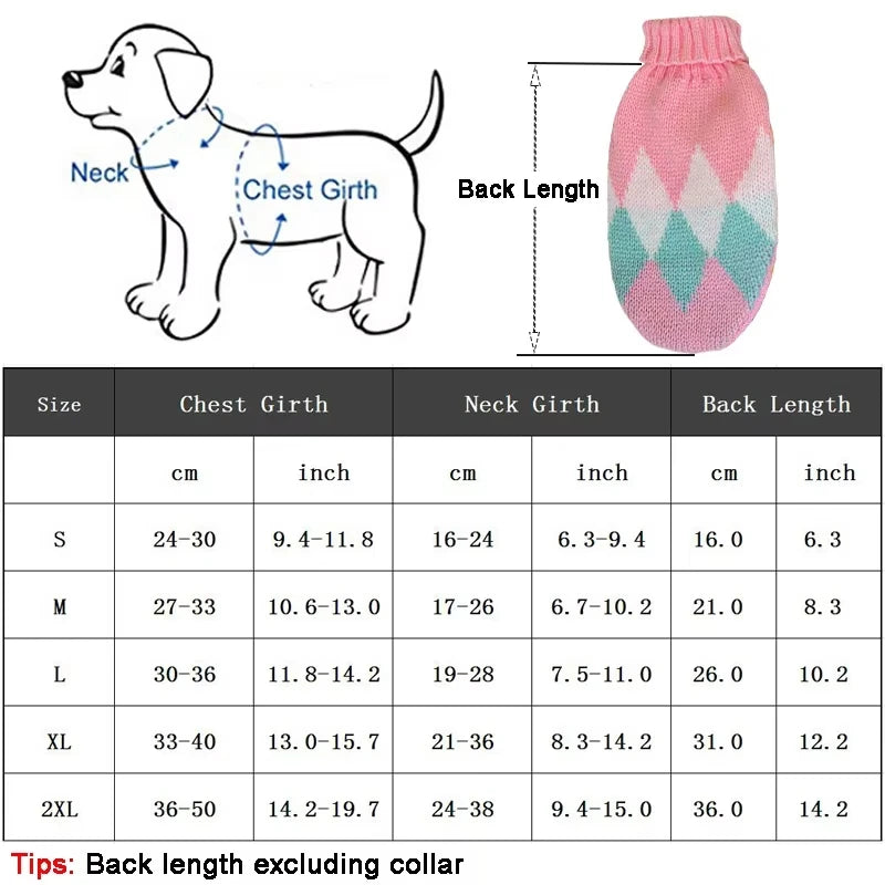 Soft Knit Winter Pet Sweater