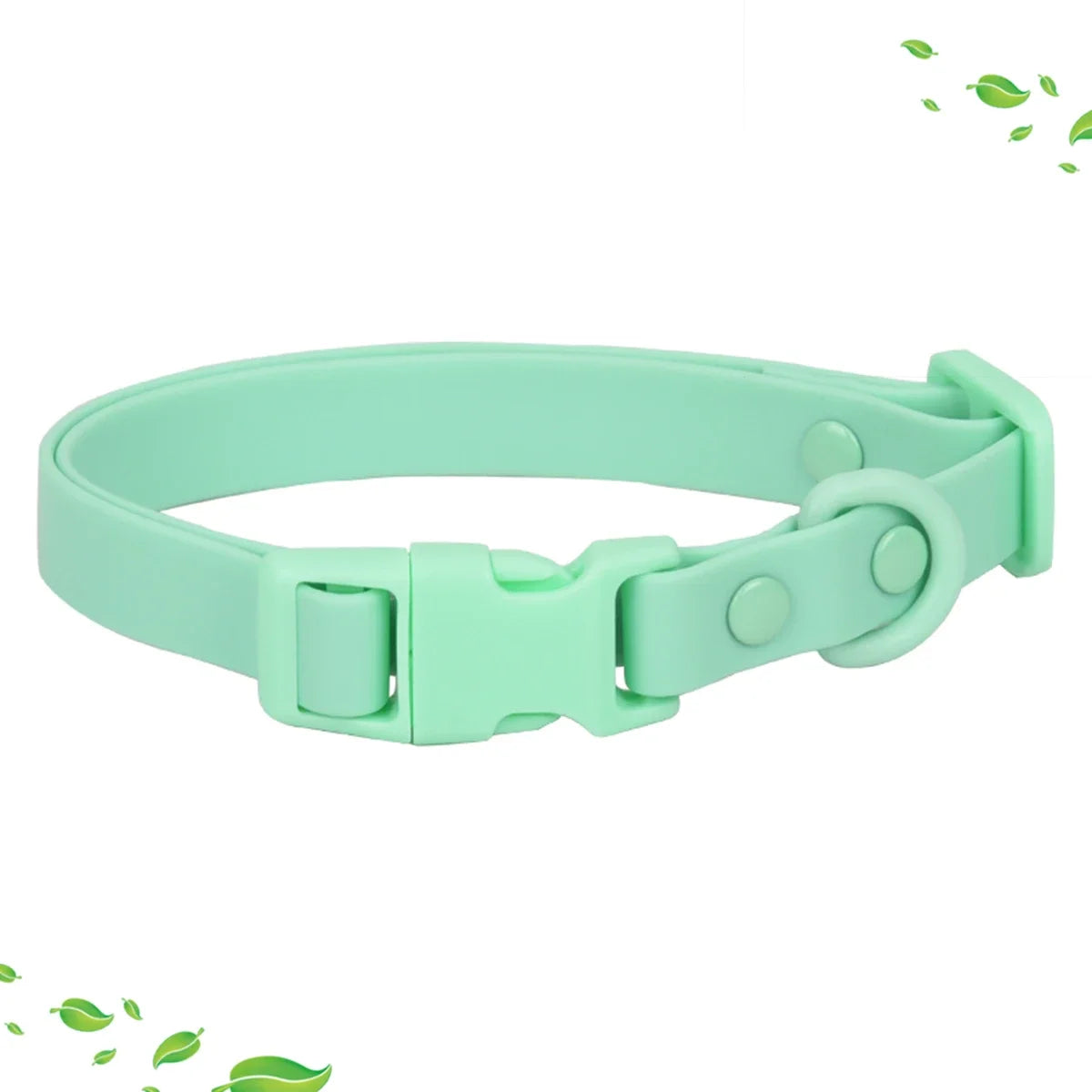 Macaron Color Waterproof Dog Collar