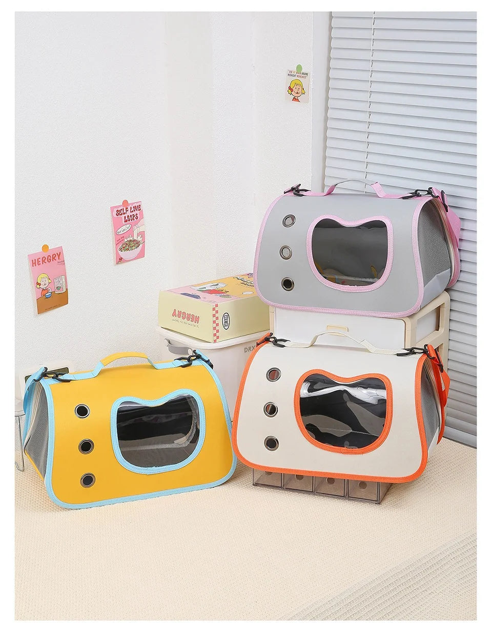Foldable Pet Travel Carrier Bag