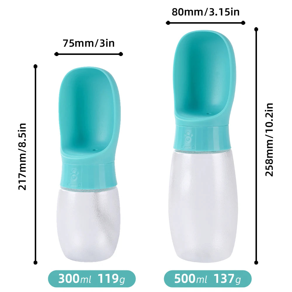 300ml Portable Dog Water Bottle