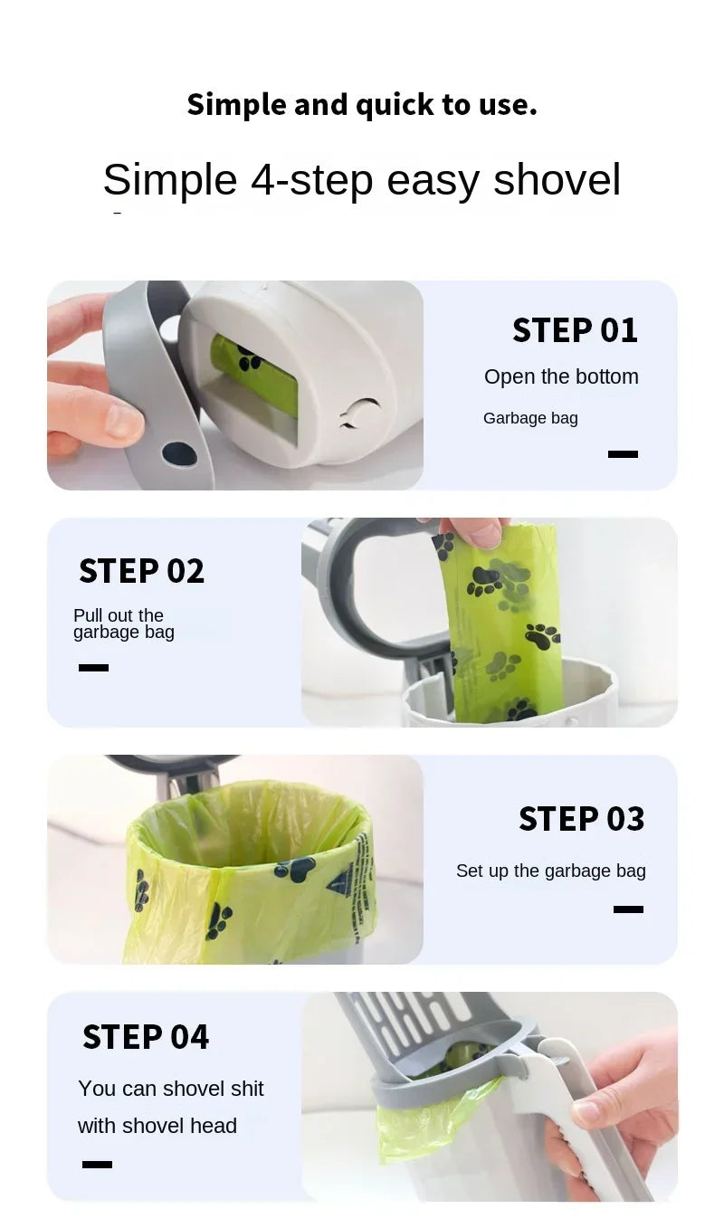 Litter Scoop with Refill Bags