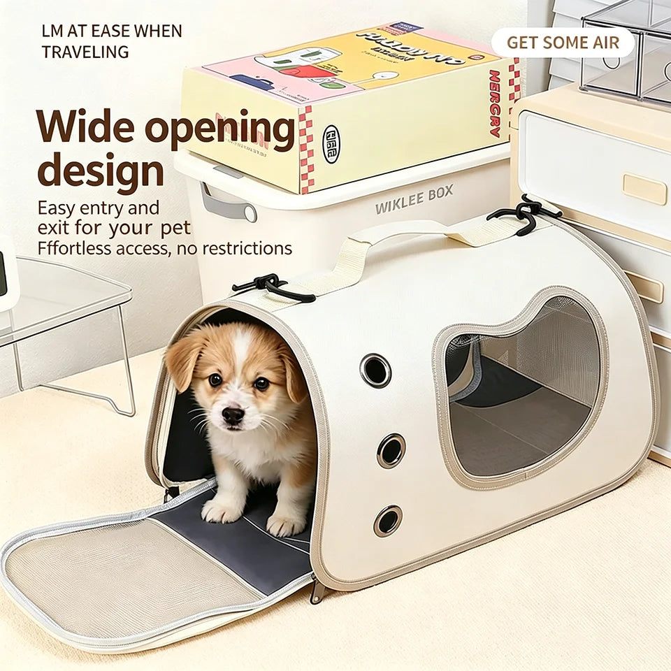 Foldable Pet Travel Carrier Bag