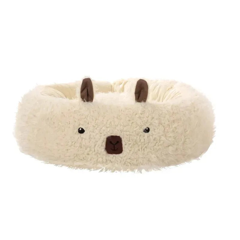 Winter Warm Pet House Bed