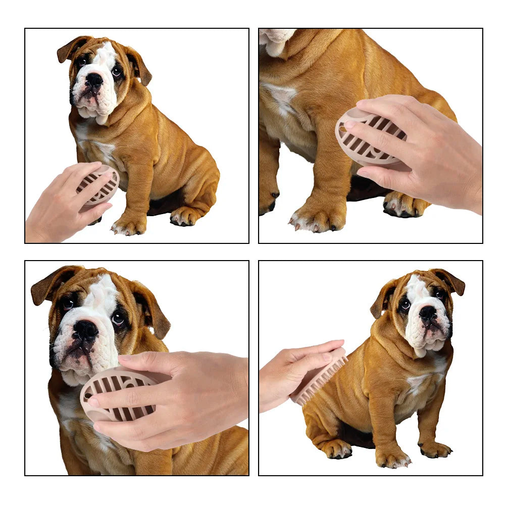 Silicone Pet Massage & Wash Brush