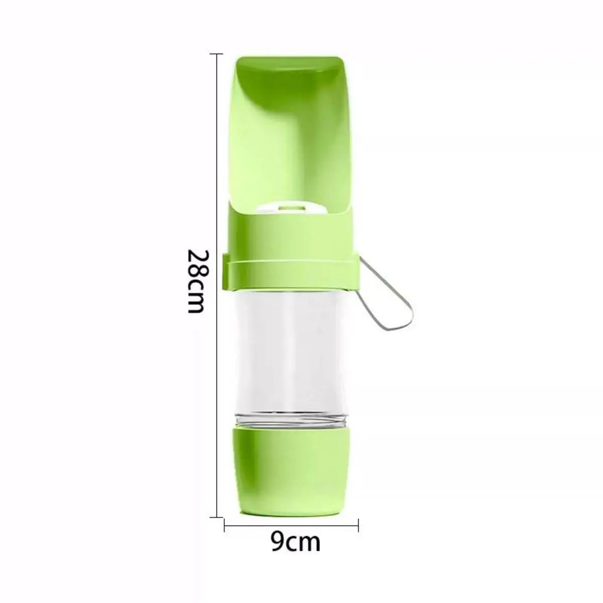 2-in-1 Dog Travel Water Bottle