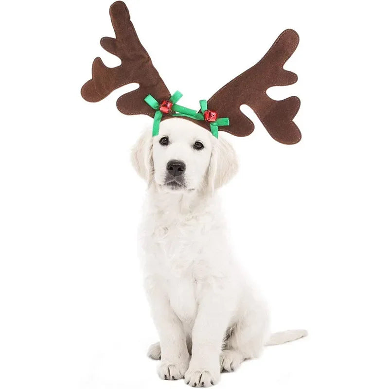 Reindeer Antlers Pet Costume