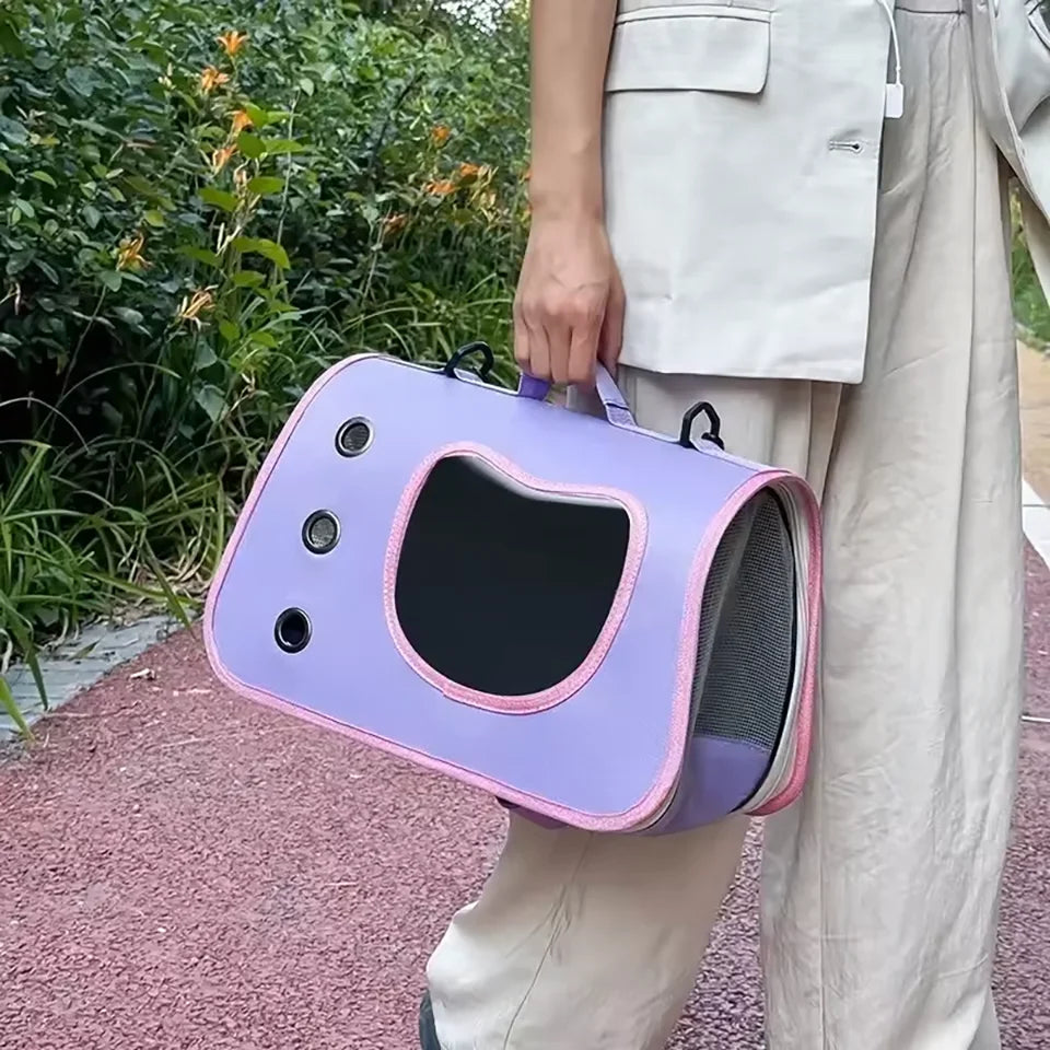 Foldable Pet Travel Carrier Bag