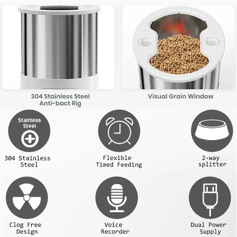 Smart App-Controlled Pet Feeder