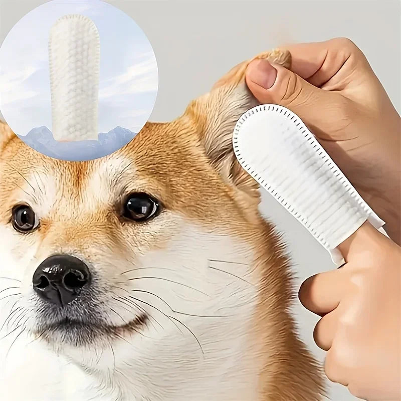 Disposable Pet Dental Finger Wipes