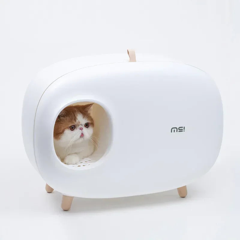 Fully Enclosed Self-Cleaning Litter Box