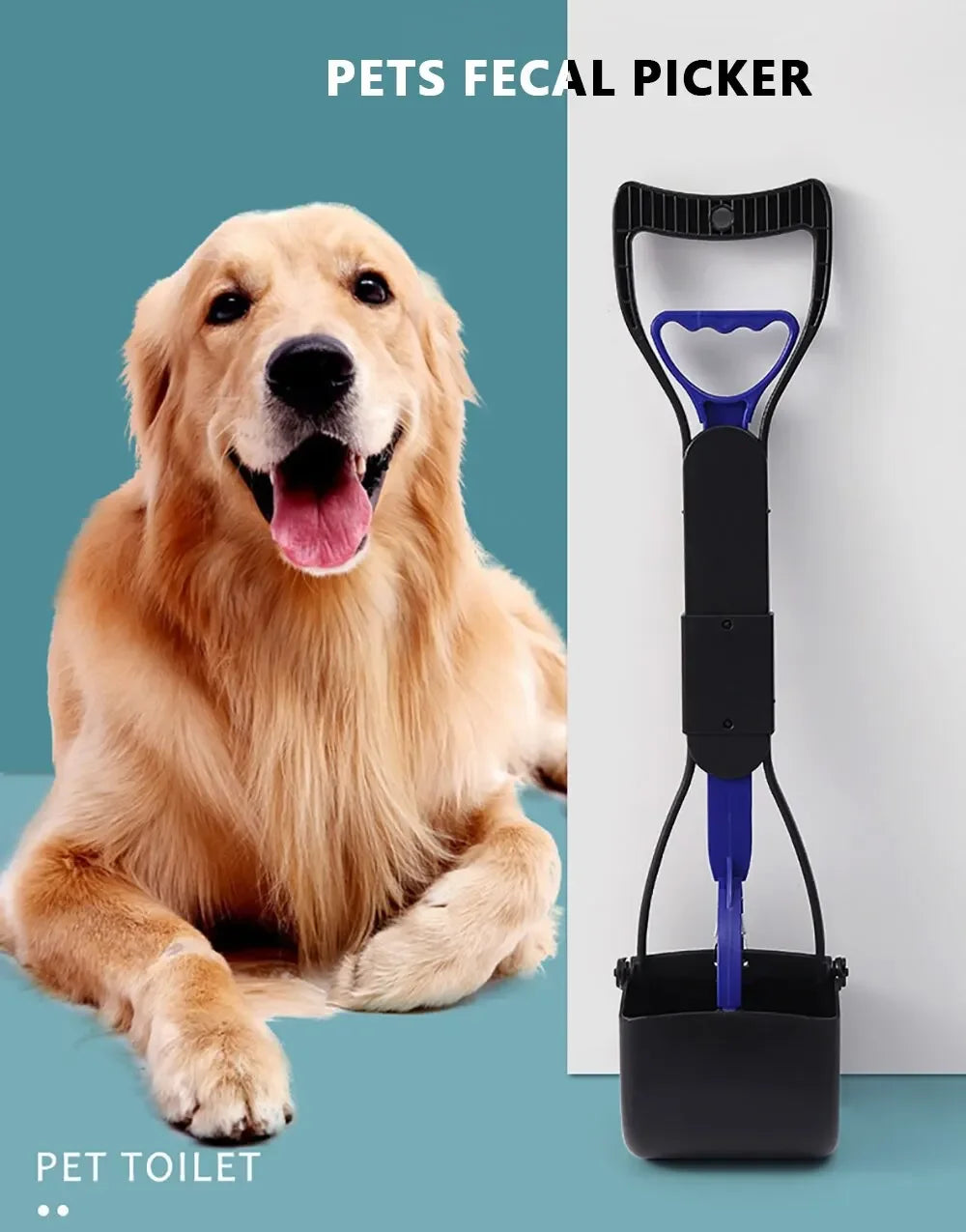 Long Handle Pet Poop Scooper