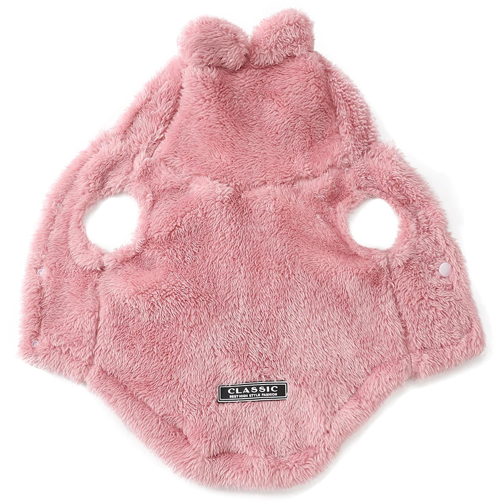 Bunny Ears Hooded Pet Costume