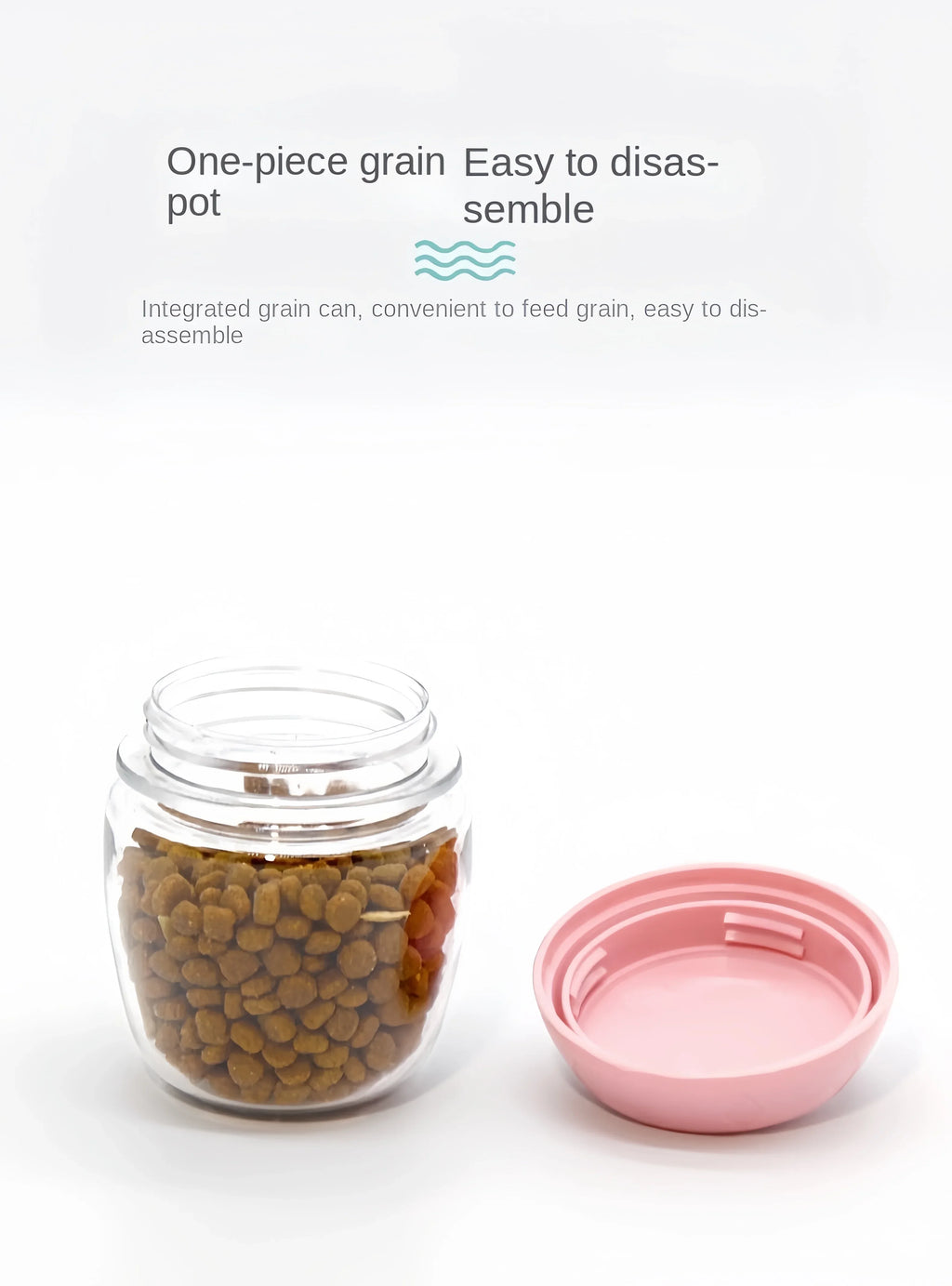 Portable Pet Food & Water Container
