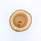 Wooden Hamster Food Bowl & Gnaw Toy
