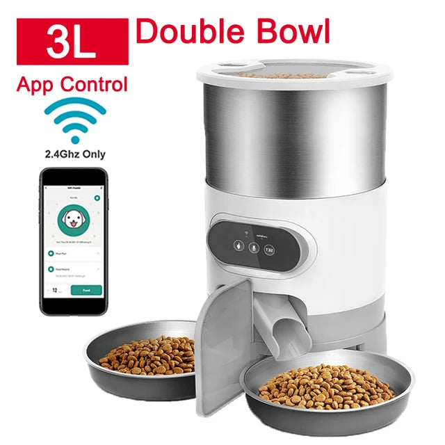 Smart App-Controlled Pet Feeder