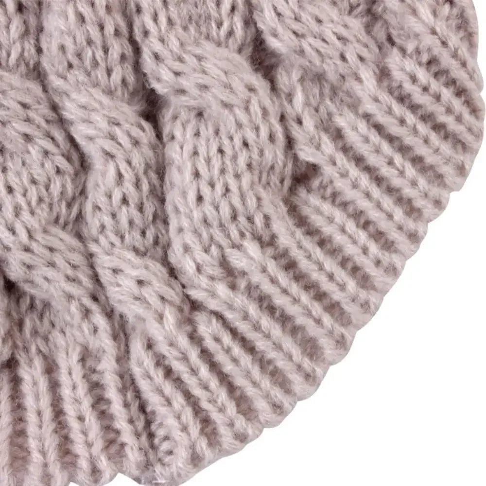 Knitted Cable-Knit Dog Sweater