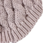 Knitted Cable-Knit Dog Sweater