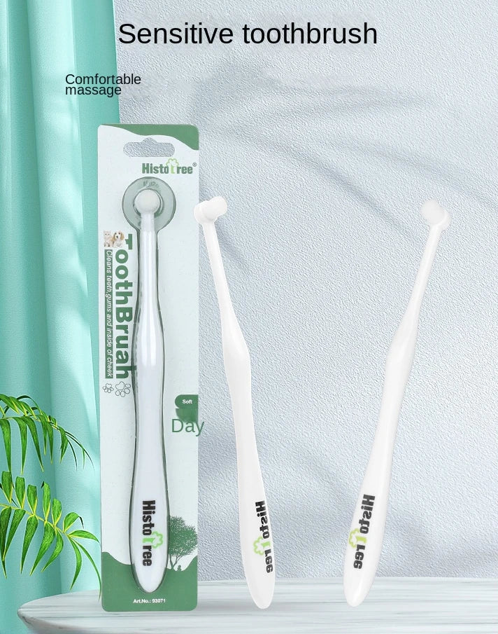 Round Head Pet Toothbrush