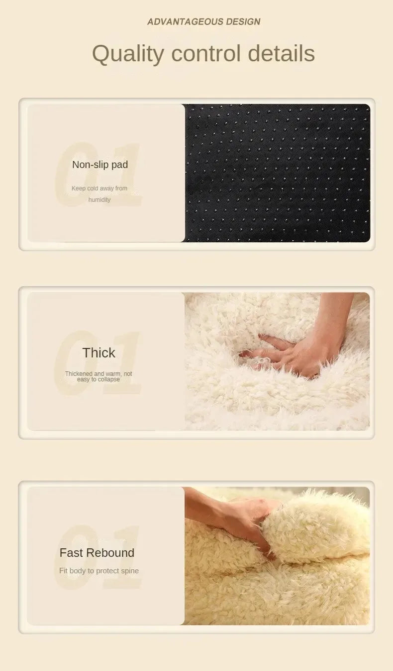 Winter Warm Pet House Bed