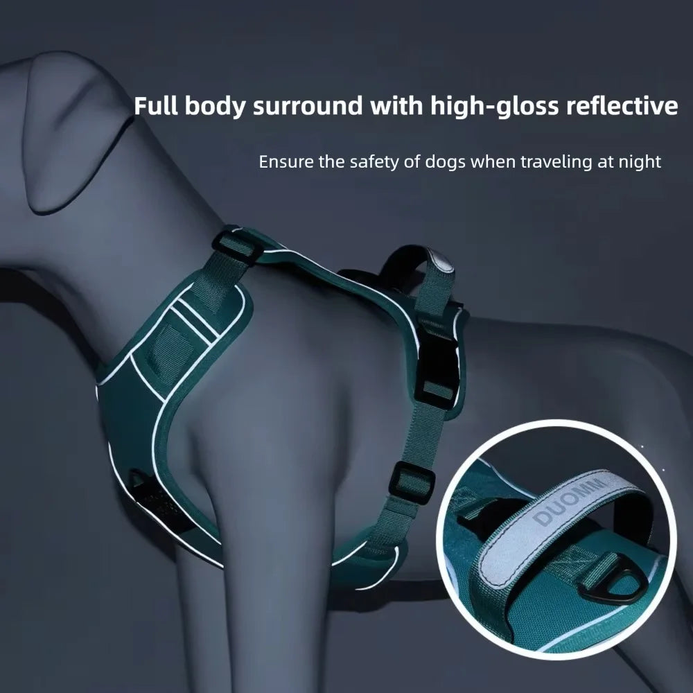 Anti-Pull Reflective Dog Harness