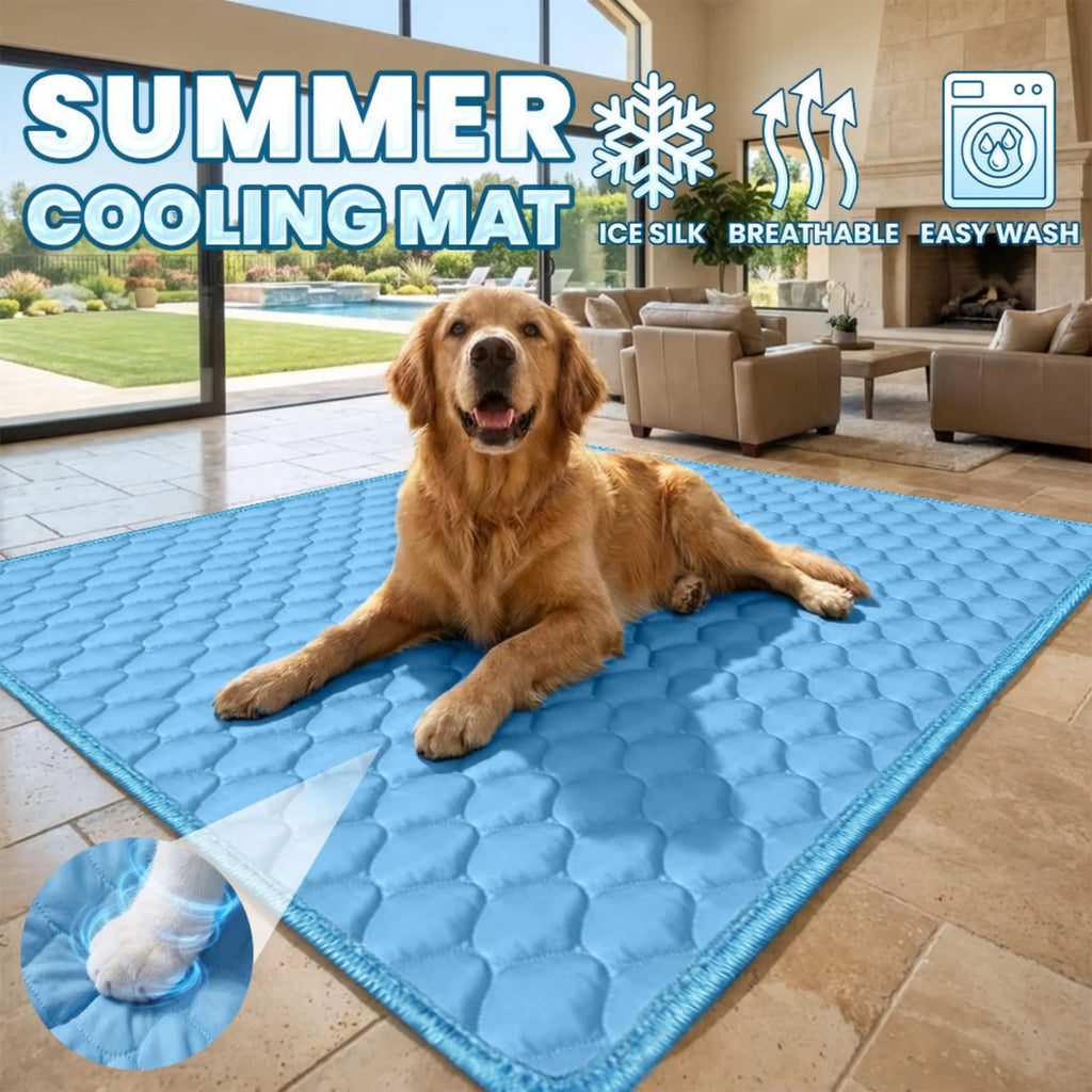 Ice Silk Cooling Pet Mat