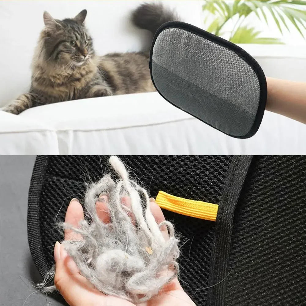 Pet Hair Removal Grooming Glove