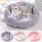 Flower Shape Soft Pet Bed