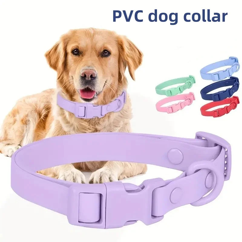 Macaron Color Waterproof Dog Collar