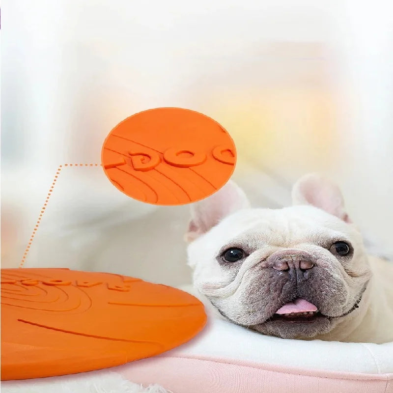 Silicone Flying Disk Dog Toy
