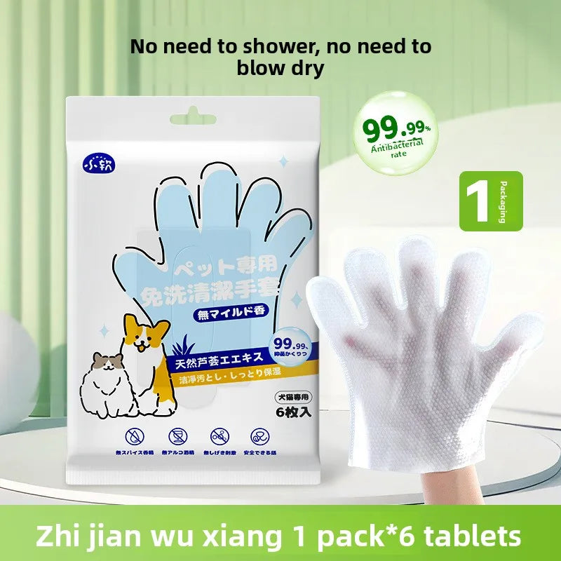 Leave-In Pet Cleaning Wipes