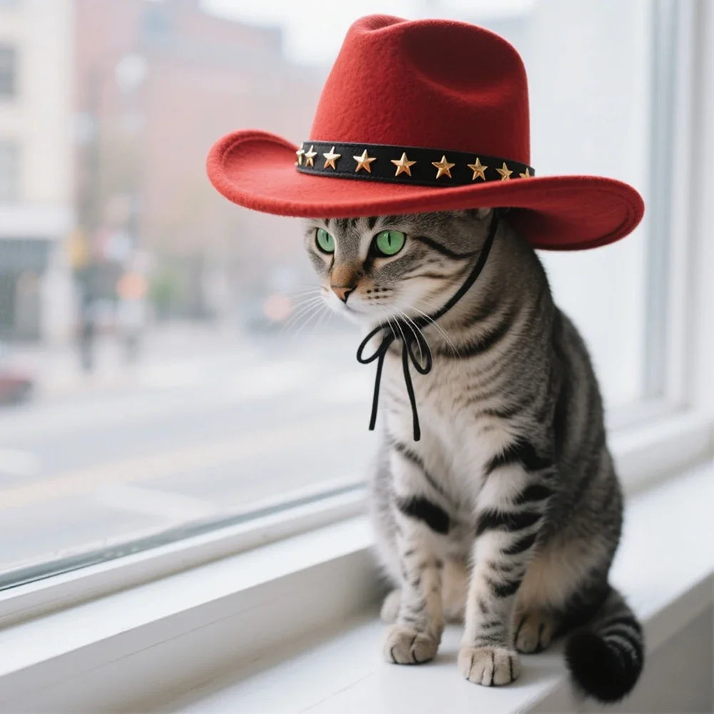Cowboy Hat Pet Costume