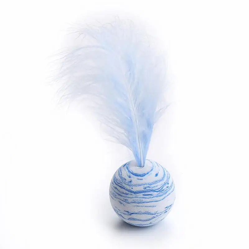 Feather Ball Cat Toy Set