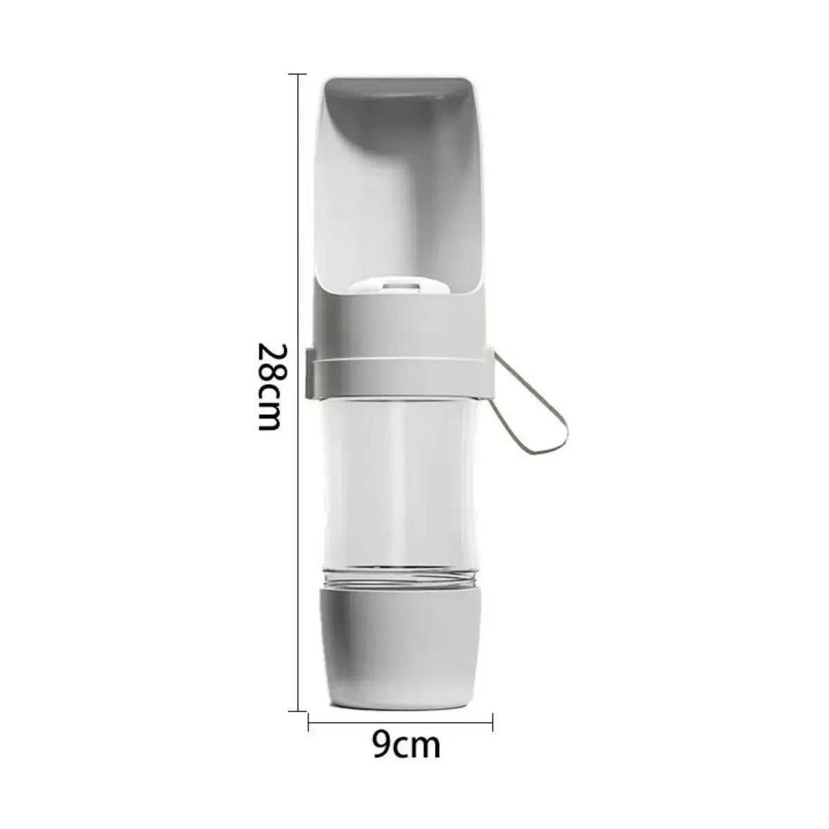 2-in-1 Dog Travel Water Bottle