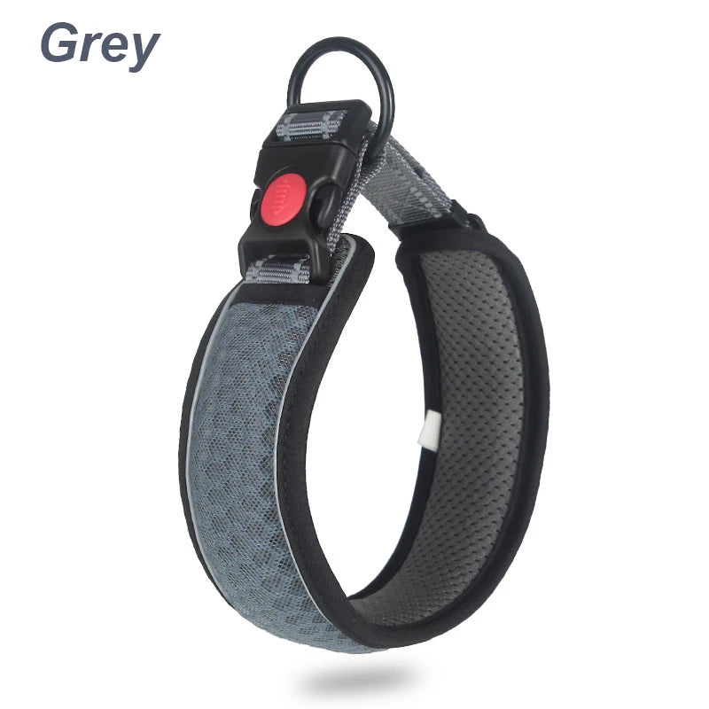 Reflective Padded Dog Collar