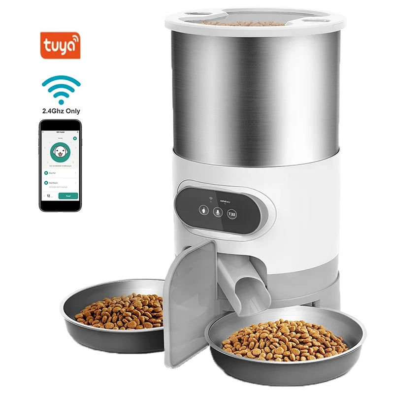 Smart App-Controlled Pet Feeder