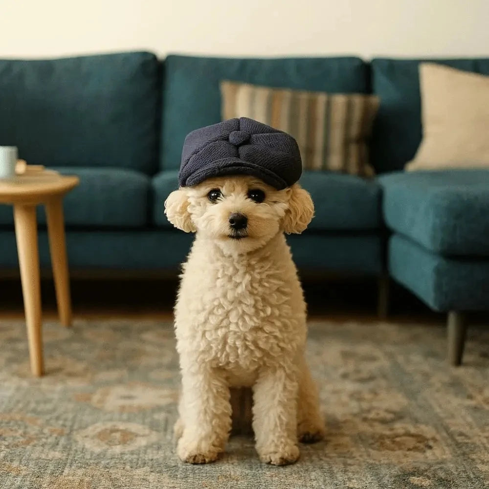 Retro Beret Pet Hat