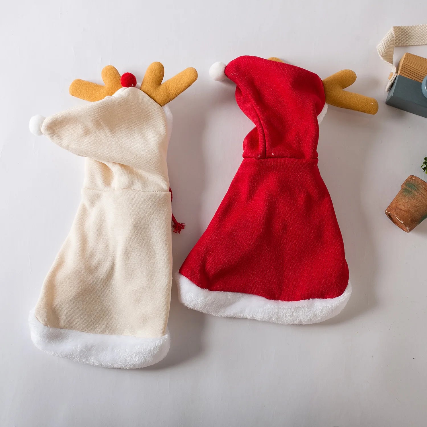 Christmas Hooded Pet Cape