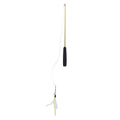 Telescopic Feather Cat Teaser Wand